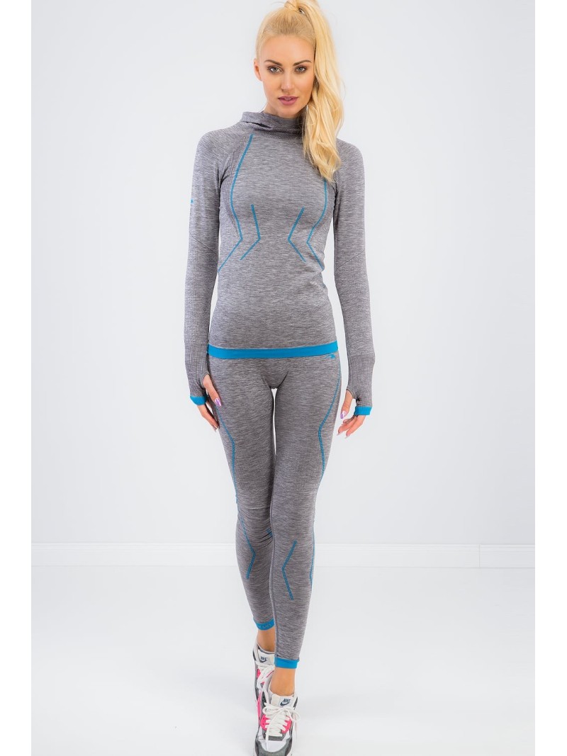 Hellgraue Sportleggings 1105 – Online-Shop – Boutique